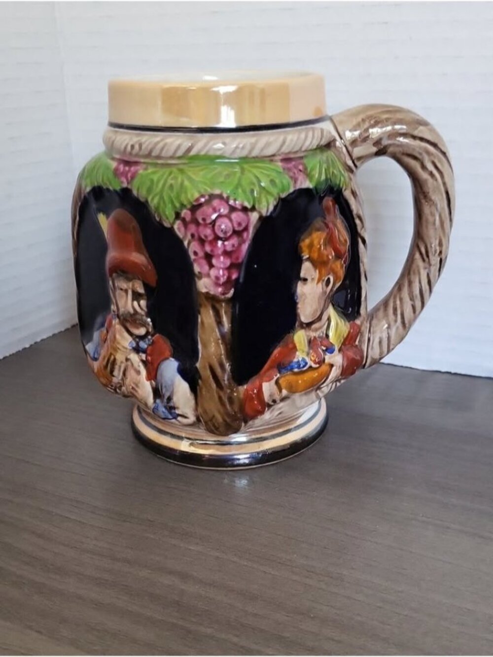Vintage Ceramic Beer Stein MCM 50's 60's